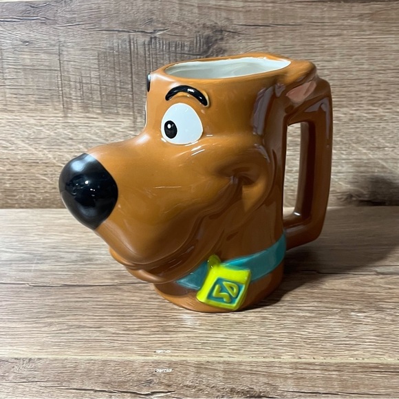 3D Scooby Doo Face Mug Warner Bros 12oz Ceramic Coffee Cup New Cartoon Character - Picture 5 of 8